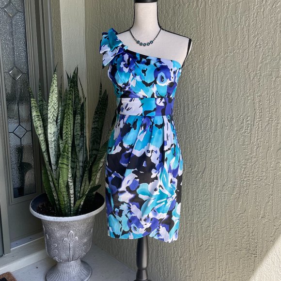 B. Smart Dresses & Skirts - Stunning one shoulder dress (size 6)